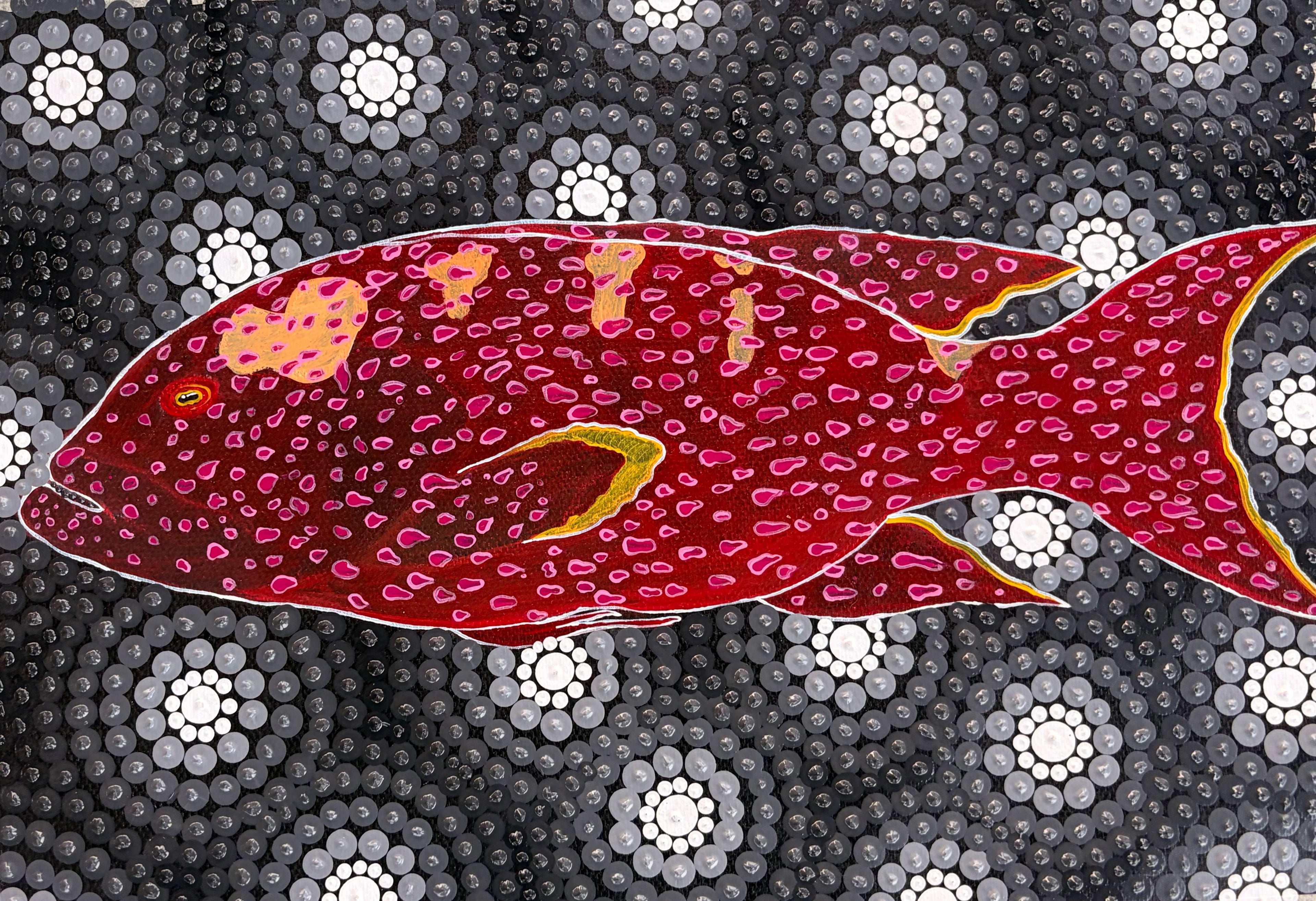 Coronation Trout - Original Un-Stretched 1 of 1
